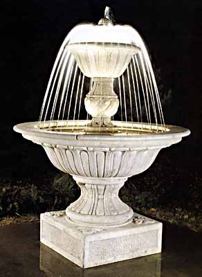 Cast Marble Fountain